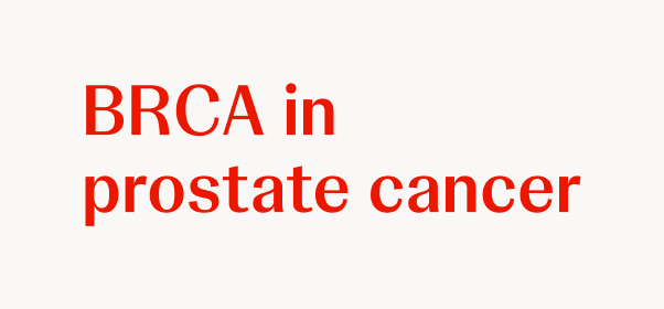 BRCA in prostate cancer logo