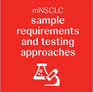 Thumbnail image for sample requirements and testing approaches for mNSCLC chapter